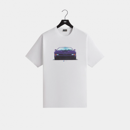 Футболка Kith x BMW M1 Vintage Tee White