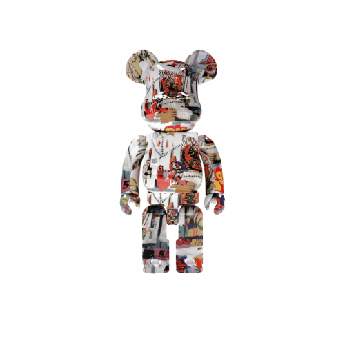 Bearbrick Andy Warhol x JEAN-MICHEL BASQUIAT #4 400%