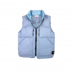 Stone Island Naslan Light Watro Down Bodywarmer Gilet Blue
