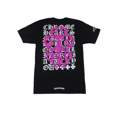 Chrome Hearts Eye Chart Dagger T-shirt Black