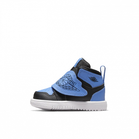 Sky Jordan 1 Black University Blue (TD) (Kids)