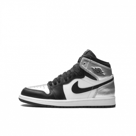 Air Jordan 1 Retro High Silver Toe (PS) (Kids)