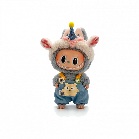 Игрушка Pop Mart Labubu The Monsters Macaron Cowboy Bobo Pendant
