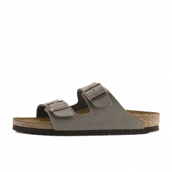 Birkenstock Arizona Nubuck Narrow Stone