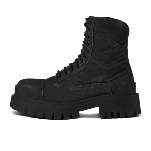 Ботинки Balenciaga Combat Strike 20mm Boot Cotton Black