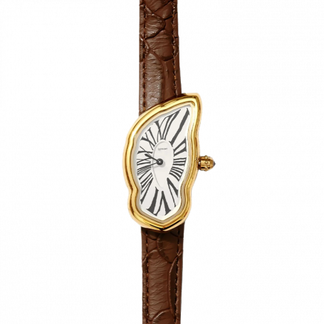 Часы Laphont Melting Watch Gold Brown