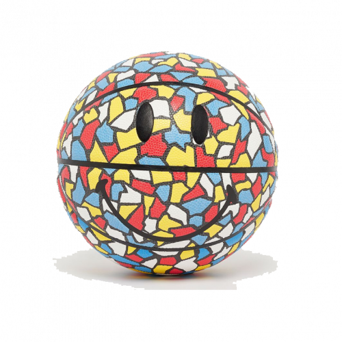 Market Smiley Market Mosaic Basketball Multicolor