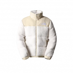 Куртка The North Face High Pile 600 Fill Down Nuptse Jacket Gardenia White-Gravel