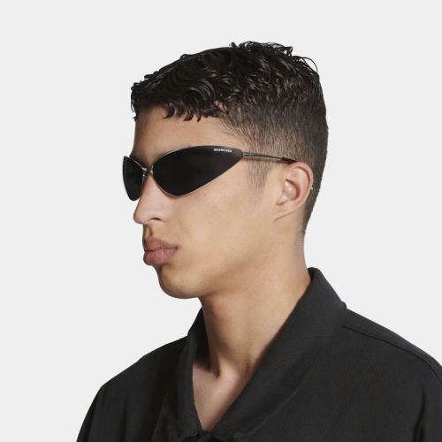 Очки Balenciaga Razor Cat Metal Silver