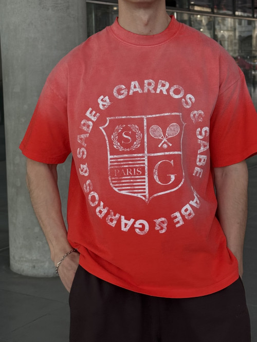 Футболка Sabe Garros T-Shirt Orange Boil
