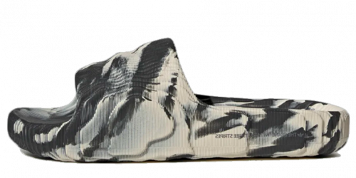 Adidas Adilette 22 Slides Carbon Aluminum