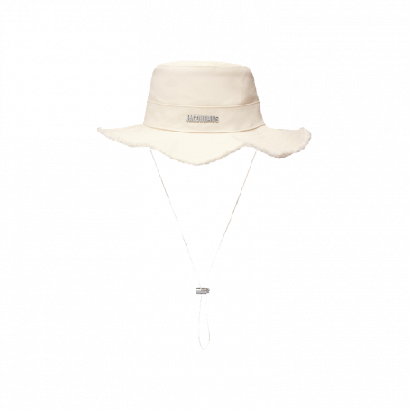 Jacquemus Le Bob Artichaut Hat Off-White