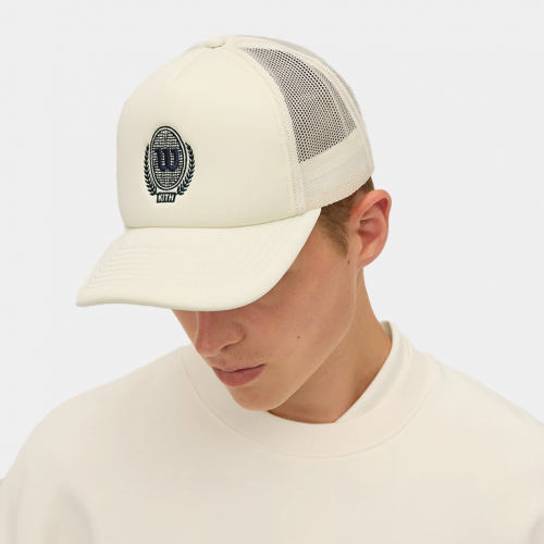 Кепка Kith for Wilson Polyfoam Nolan Trucker Hat Sandrift