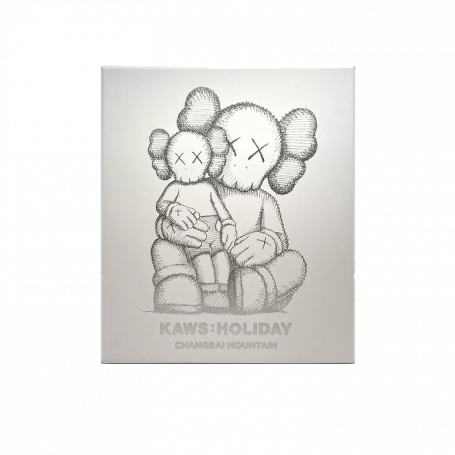 KAWS Holiday Changbai Mountain Vinyl Figure Snowy White