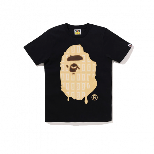 BAPE Valentine Chocolate Ape Head Tee (SS23) Black