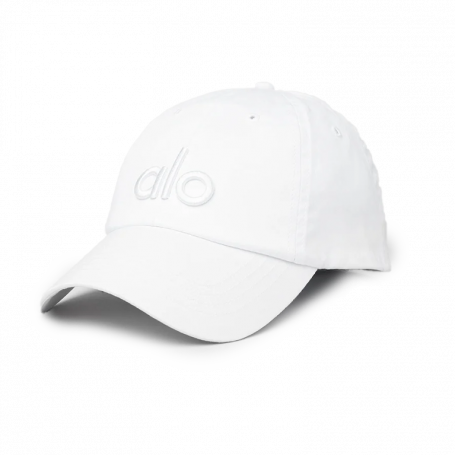 Alo Yoga Off-Duty Cap Bright White