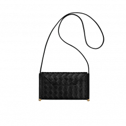Bottega Veneta Solstice Phone Pouch Black