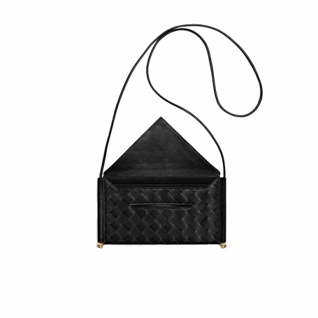 Bottega Veneta Solstice Phone Pouch Black