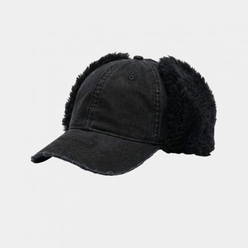 Кепка MasonPrince Wool Earmuffs Cap Black
