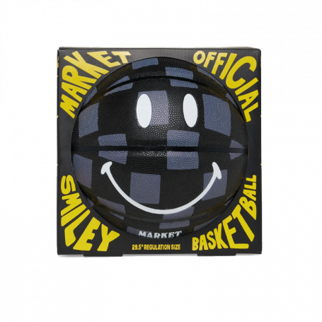 Market Smiley Chess Club Basketball Black