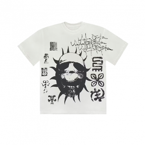 Travis Scott Utopia C1 Tee White