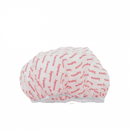 Supreme Shower Cap White/Red