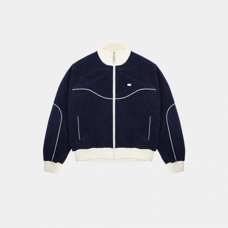Куртка Trendt Vision Velour Track Jacket Blue