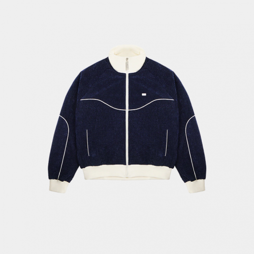 Куртка Trendt Vision Velour Track Jacket Blue
