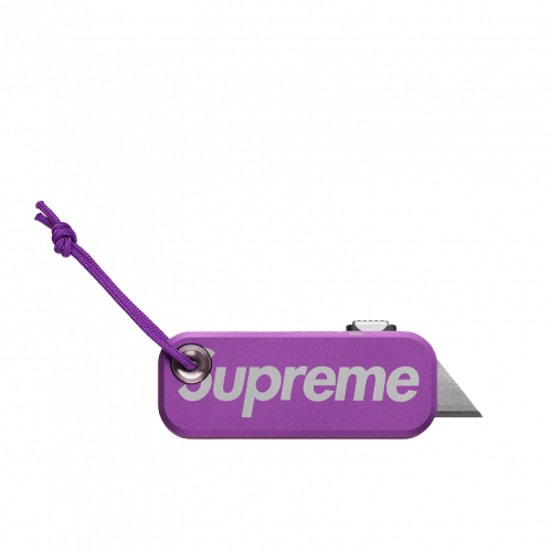 Supreme James Brand Palmer Utility Knife Purple