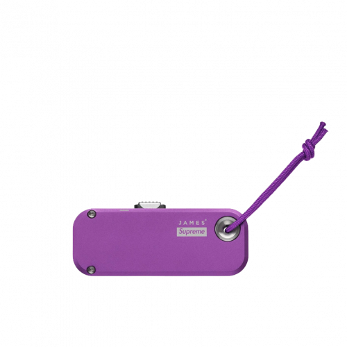 Supreme James Brand Palmer Utility Knife Purple