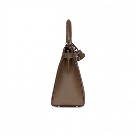 Hermès Kelly 28 Etoupe Epsom Palladium Hardware
