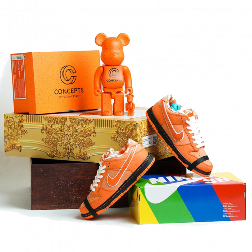 Nike SB Dunk Low Concepts Orange Lobster (Special Box)