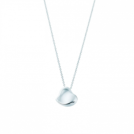 Tiffany & Co. Elsa Peretti Full Heart Pendant Silver