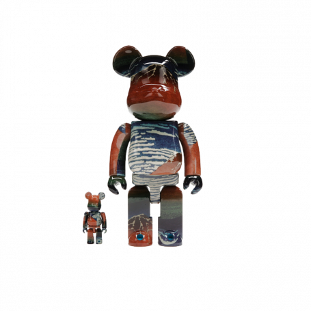 Bearbrick Katsushika Hokusai 100% & 400% Set