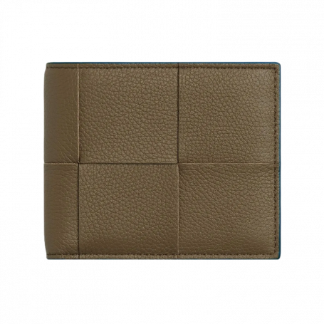 Bottega Veneta Cassette Bi-Fold Wallet Brown