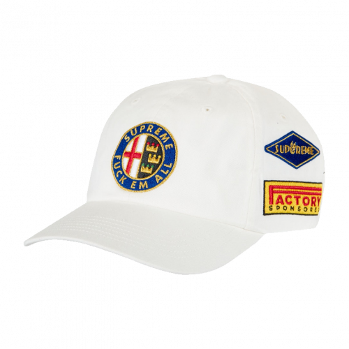 Supreme Racing 6-Panel White
