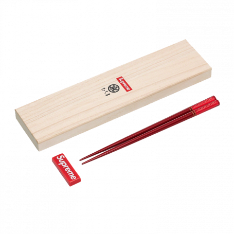 Supreme Chopstick Set Red