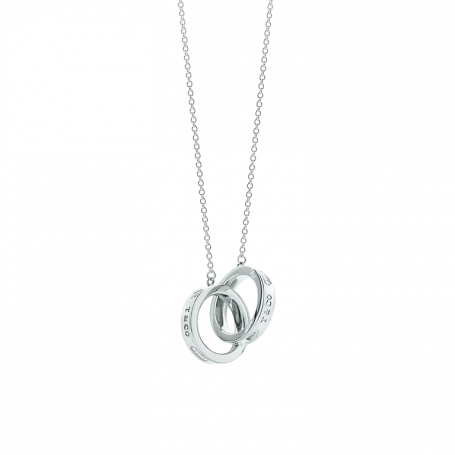 Tiffany & Co. 1837 Interlocking Circles Pendant Silver