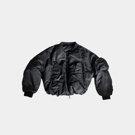 Куртка D5OVE Oversized Structured Bomber Jacket Black