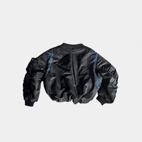 Куртка D5OVE Oversized Structured Bomber Jacket Black