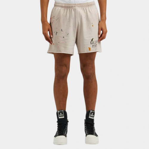 Шорты Gallery Dept Insomnia Paint Splatter Shorts Beige