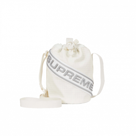 Supreme Small Cinch Pouch White