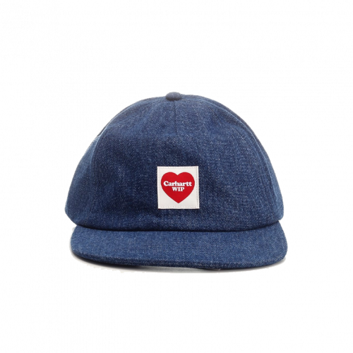 Кепкa Carhartt WIP Nash Cap Blue Rinsed