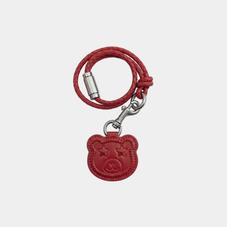 Подвеска MasonPrince Leather Bear Pedant Red