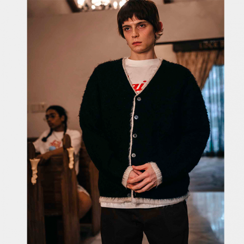 Кардиган Saint Mxxxxxx Life Style Knit Cardigan Black