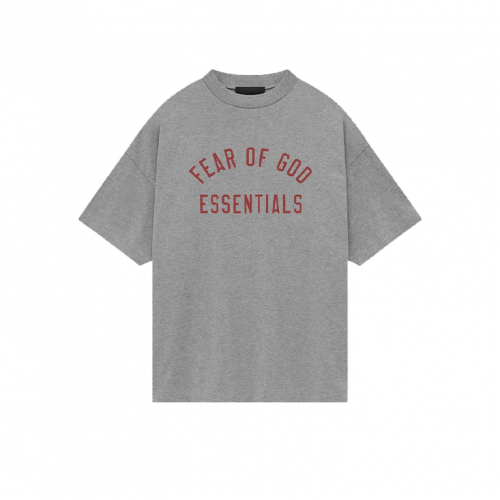 Футболка Fear of God Essentials Jersey Crewneck Tee Dark Heather