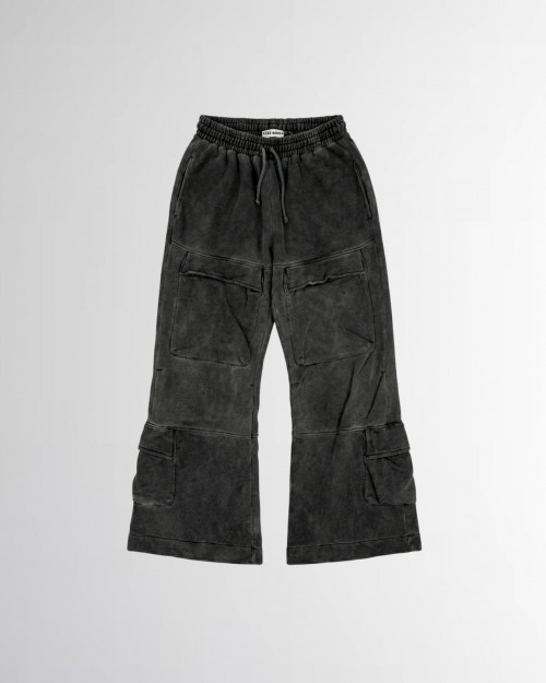 Штаны Sabe Pants Acid Wash Dark Grey