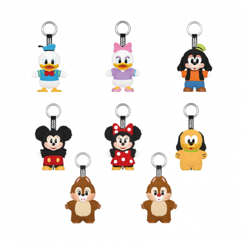 Игрушка Pop Mart Disney Mickey Family Together Keychain Single Blind Box