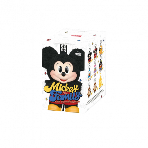Игрушка Pop Mart Disney Mickey Family Together Keychain Single Blind Box