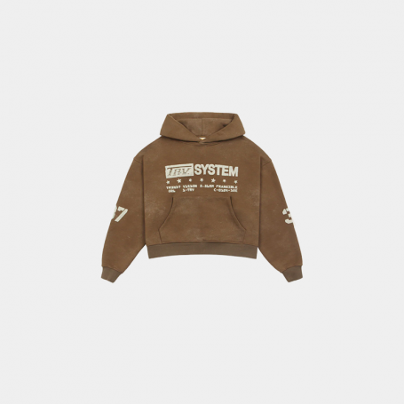 Худи Trendt Vision TRV System Hoodie Faded Wash